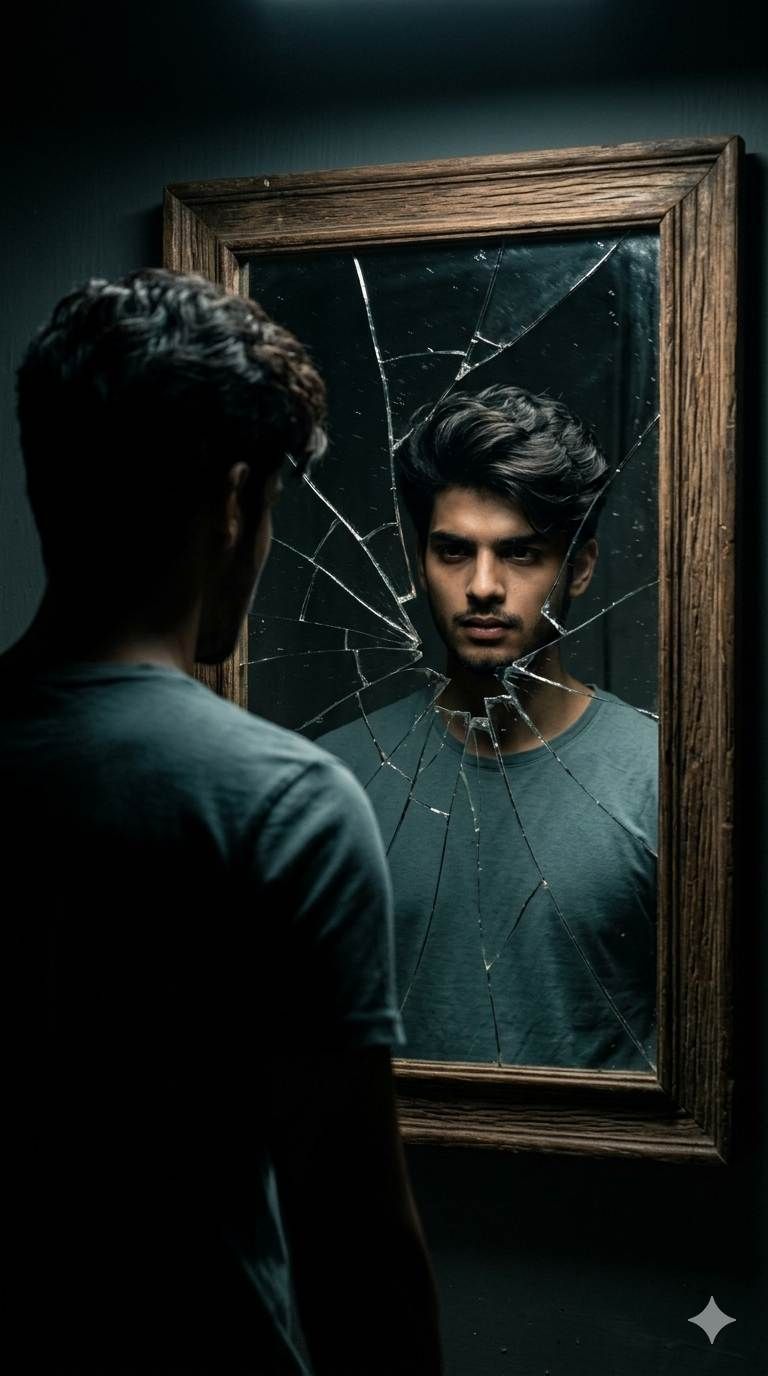 Mirror selfie prompt Gemini for Boys