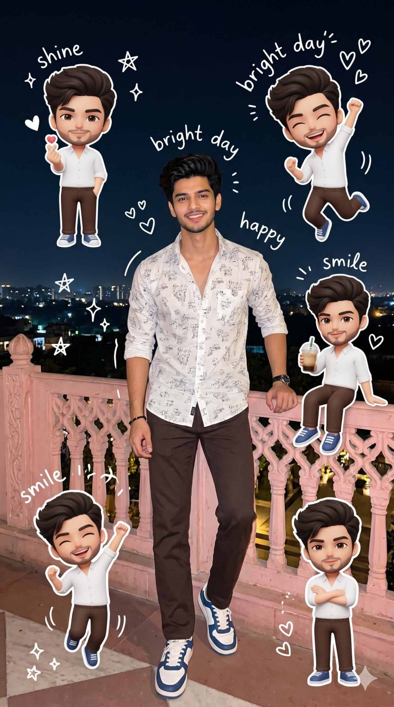 Trending chibi cartoon boy prompt generator instagram