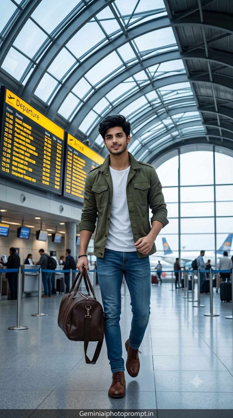 Airport Photo prompt