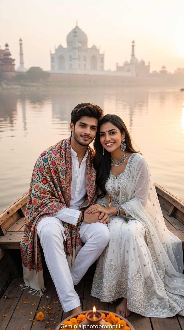 Prompt seen Taj Mahal
