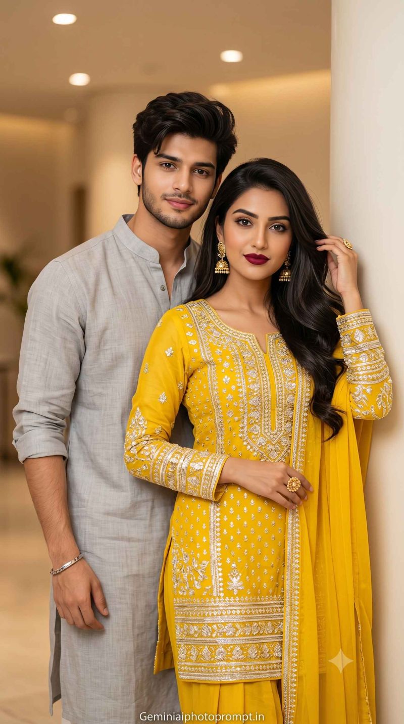 Couple prompt ChatGPT Indian