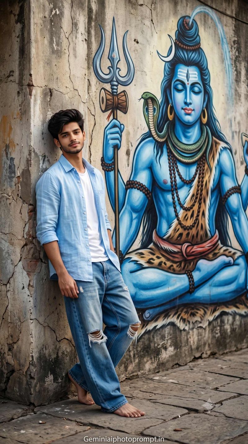 Prompt seen trending boy Instagram AI photo