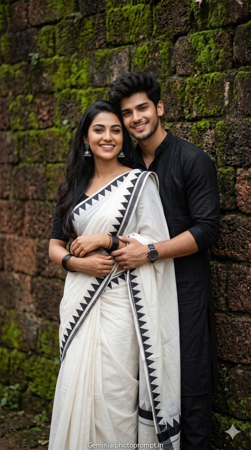 South Indian couple prompt generator
