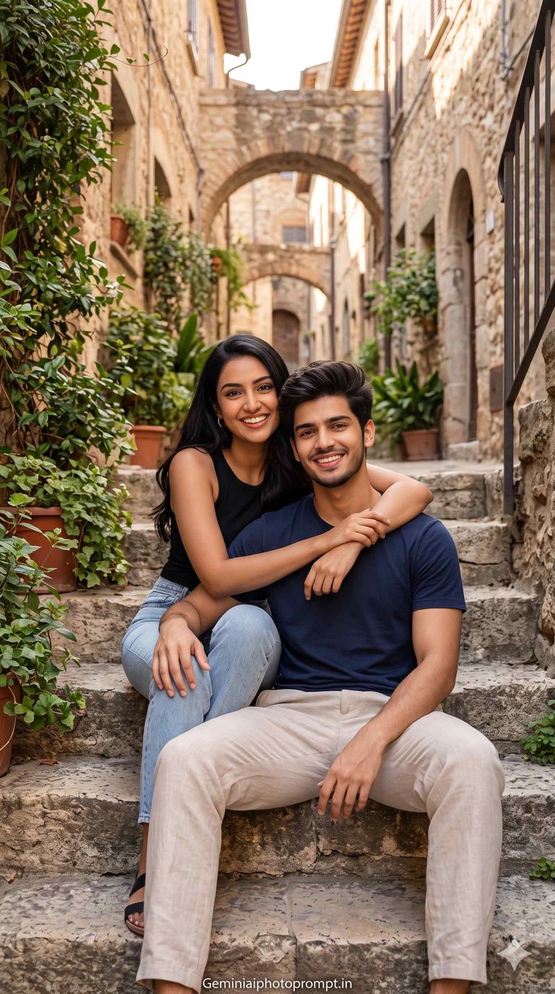 Couple prompt ChatGPT Indian