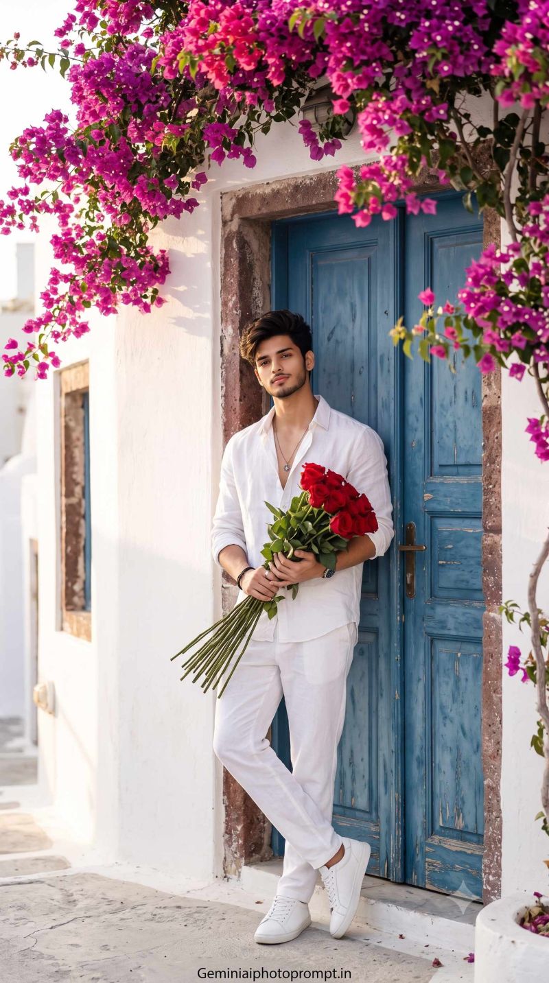 Gemini flower prompt boys aesthetic