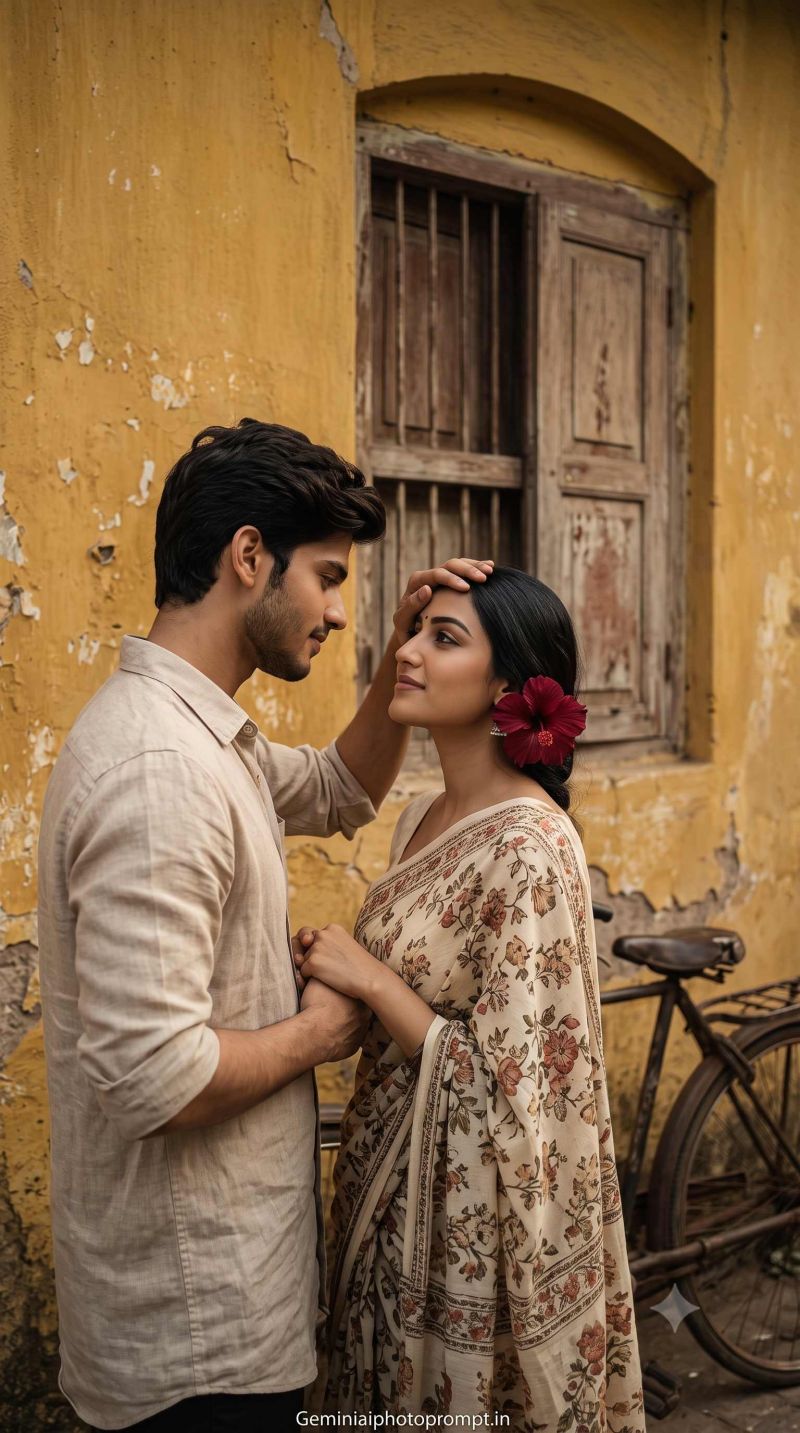 Vintage Couple photoshoot Indian